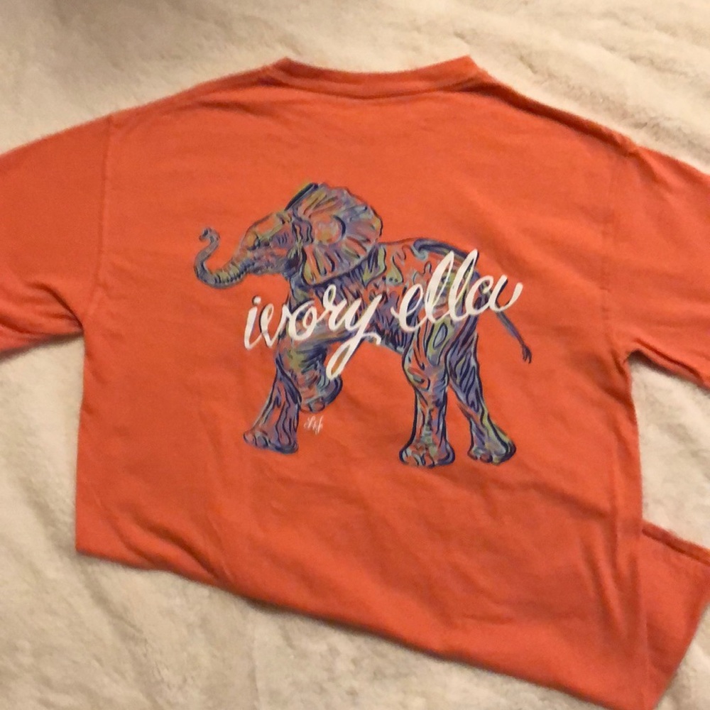 Ivory Ella orange T-shirt